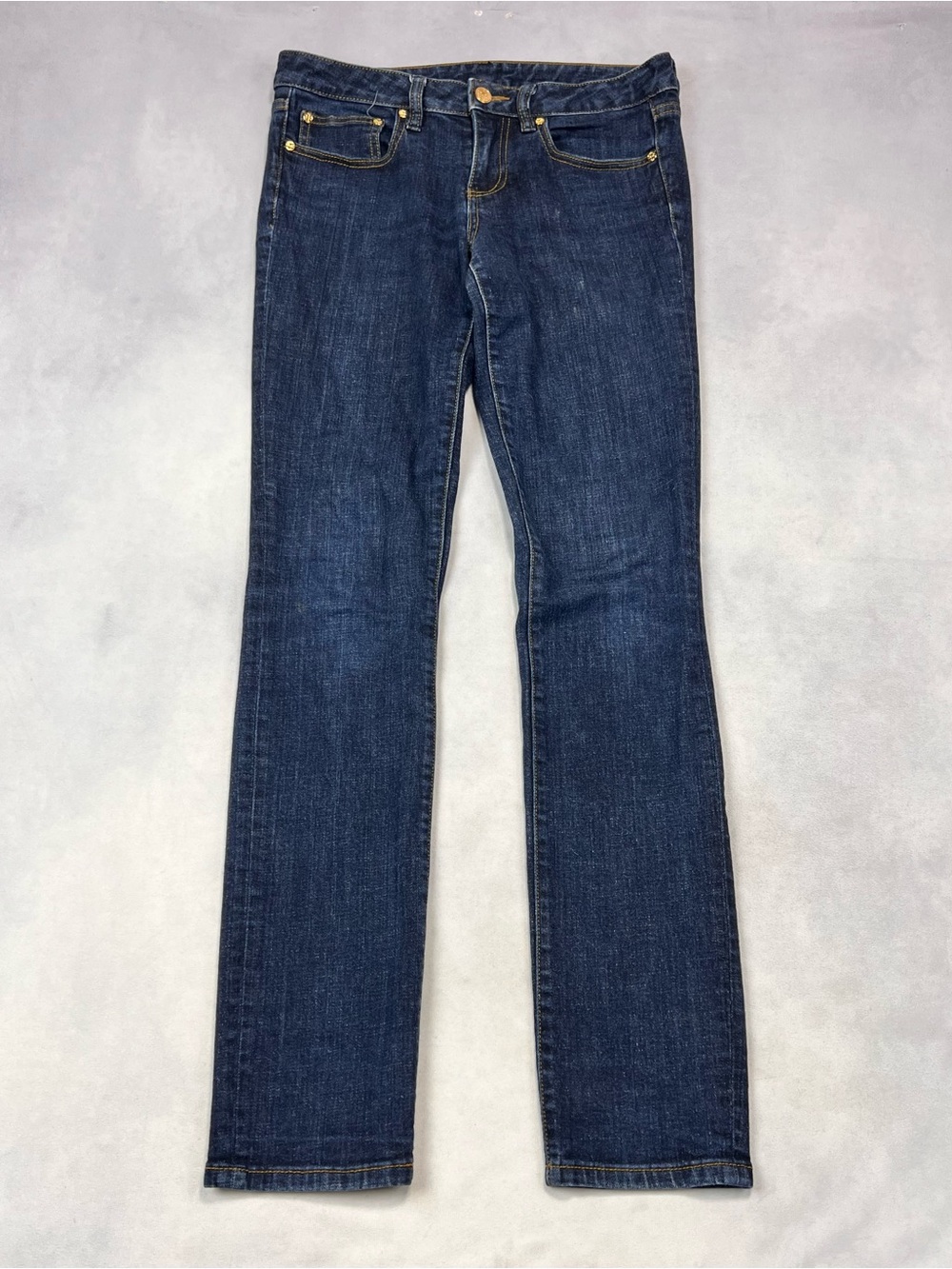 Tory Burch Low Rise Skinny Jeans